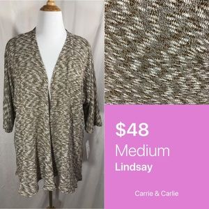 LuLaRoe Sweater Lindsay Kimono